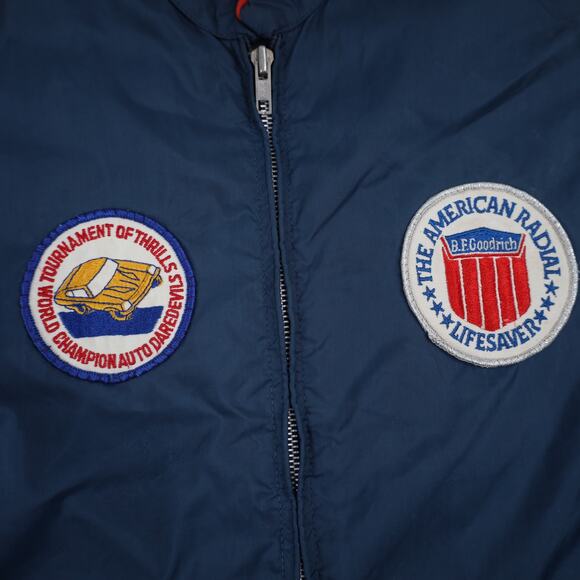 Vintage 70s BF Goodrich World Tournament of Thrills World Auto Daredevils Jacket - Picture 5 of 13